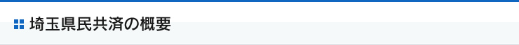 埼玉県民共済の概要