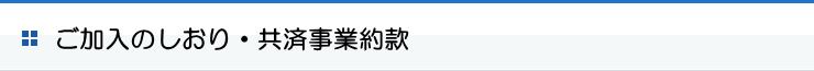 ご加入のしおり