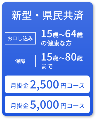 新型・県民共済